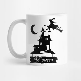 Pumpkin Halloween Witch Party Costume Gift Mug